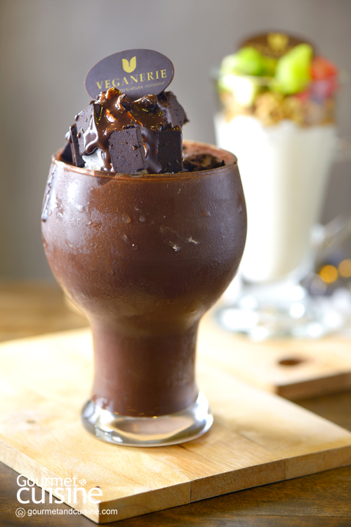 Vegan Fudge Brownie Frappe