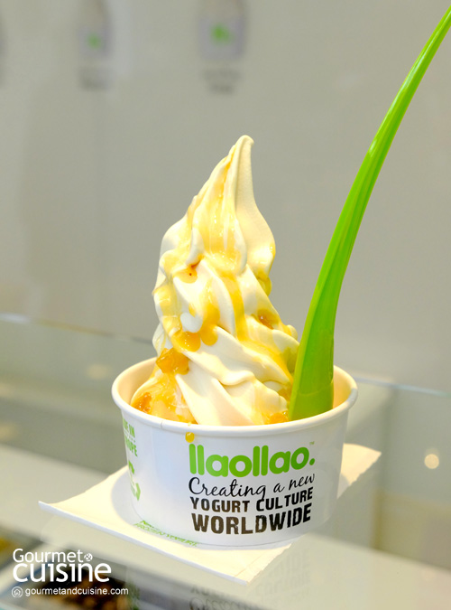 โฟรเซนโยเกิร์ต Llaollao