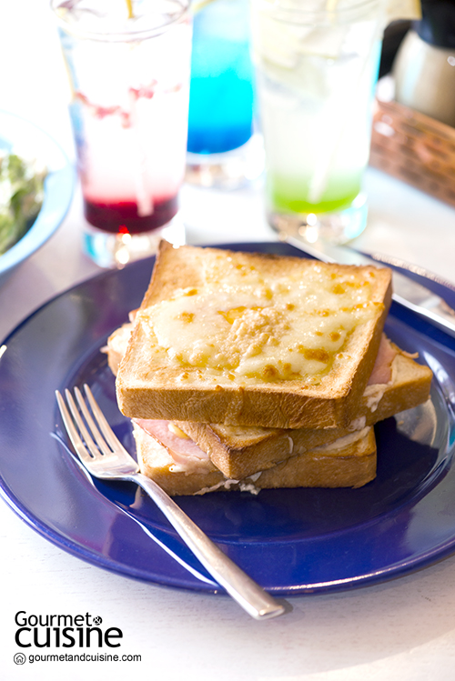 Egg Cheese Ham Stack