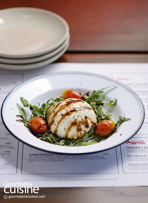 Burrata Cheese Rocket Salad