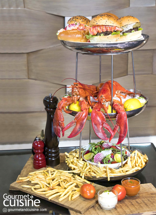 Lobster and Burger Tower