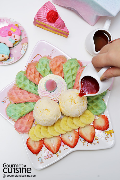 Unicorn Waffle Strawberry & Cream 