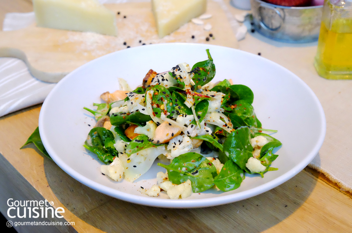 Salmon Cauliflower Fennel Salad