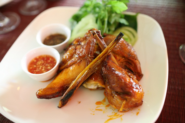 Roasted Khmer Chicken