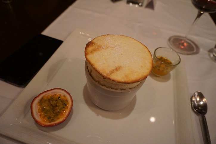 Passion Fruit & Vanilla Soufflé