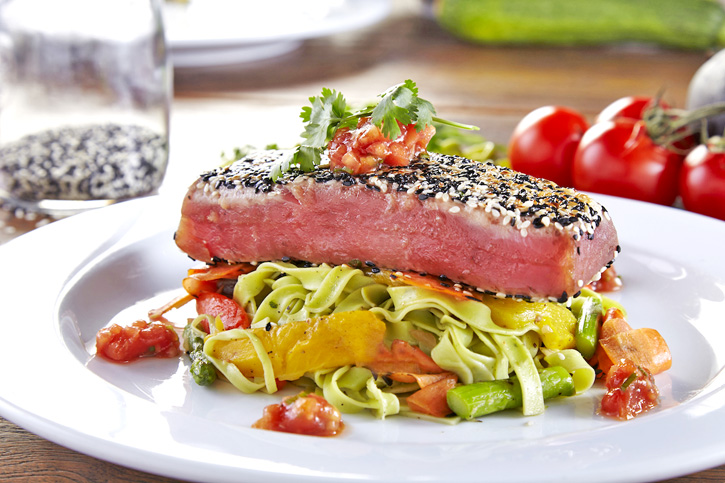 Seared Sesame Crusted Tuna 