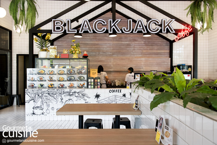 BLACKJACK caffe (No.3) คาเฟ่รวมพลคนรักของหวานแห่งย่านบางบอน 