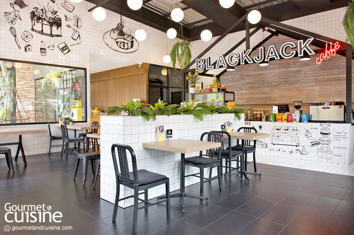 BLACKJACK caffe (No.3) คาเฟ่รวมพลคนรักของหวานแห่งย่านบางบอน 