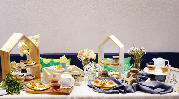 Afternoon Tea Party - จิบชายามบ่าย เติมเต็มความสุขสไตล์ On the Table, Tokyo Café