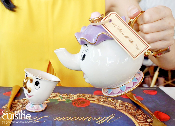 จิบชายามบ่ายในโลกของ Beauty & The Beast กับ A Fairytale Afternoon Tea