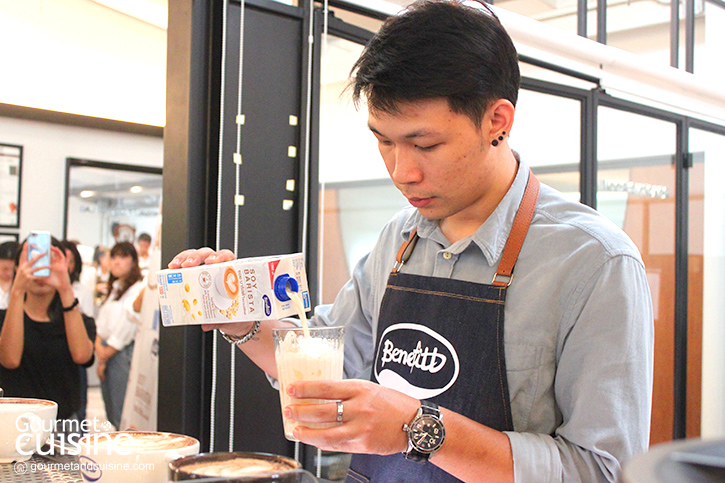 Benefitt Soy Barista ที่ร้าน PACAMARA 