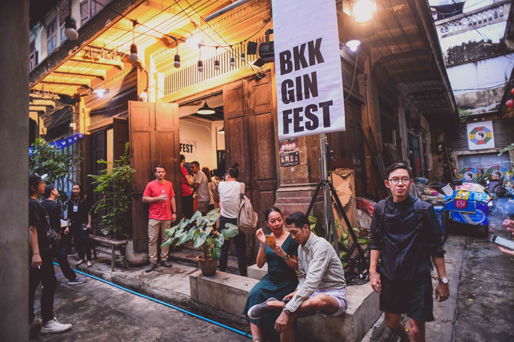 บาร์เทนเดอร์รับเชิญสุดพิเศษสำหรับ Bangkok Gin Festival ในคืนวันที่ 9 พฤศจิกายน 2019 ณ ซอยนานา