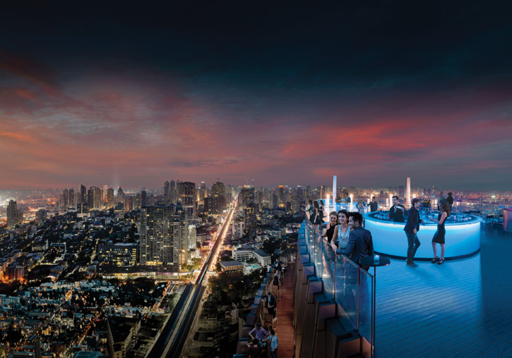 Octave Rooftop Lounge & Bar - Bangkok Marriott Hotel Sukhumvit