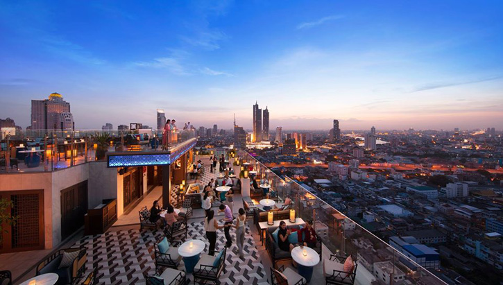 Yao Rooftop Bar - Bangkok Marriott Hotel The Surawongse