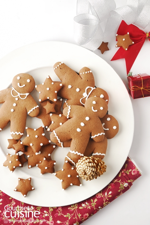 คุกกี้ขนมปังขิง (Gingerbread Cookies)