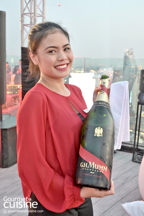 Mumm Olympe Rosé แชมเปญสีชมพูอ่อนตัวใหม่จาก G.H.Mumm