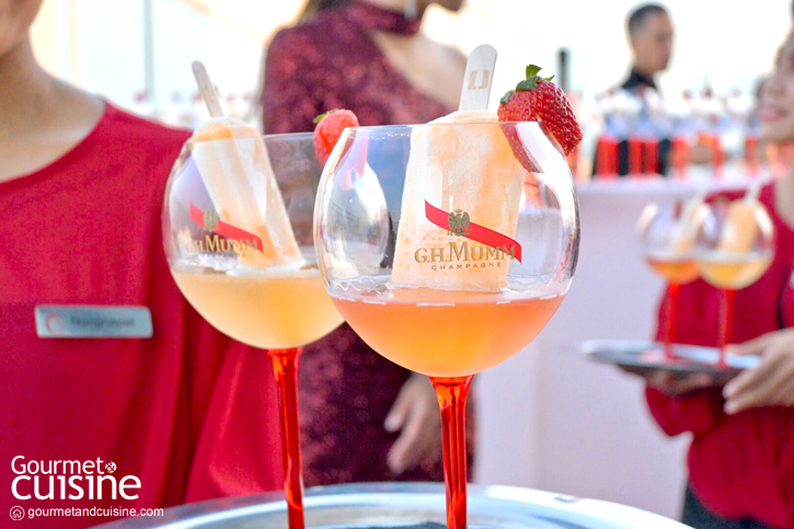 Mumm Olympe Rosé แชมเปญสีชมพูอ่อนตัวใหม่จาก G.H.Mumm