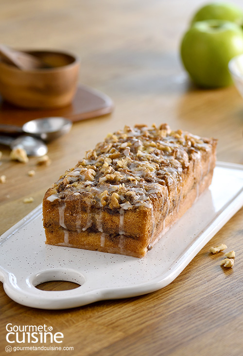 ปังแอปเปิลวอลนัต Apple-Walnut Bread