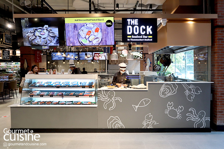 The Dock อร่อยกับซีฟู้ดบาร์ระดับคุณภาพที่เดอะมอลล์ งามวงศ์วาน