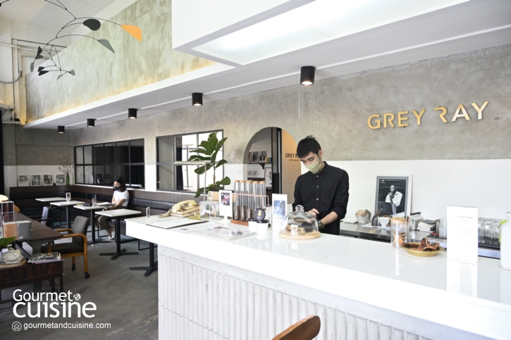 Grey Ray Cafe & More จากแบรนด์เครื่องสู่คาเฟ่น่านั่งที่แวดล้อมไปด้วยงานดีไซน์