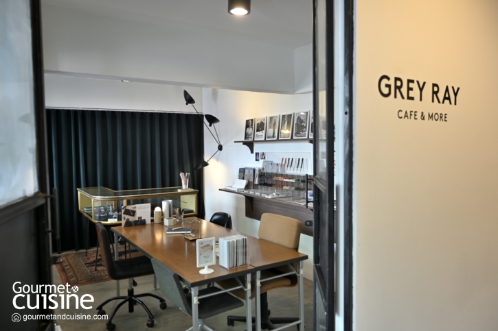 Grey Ray Cafe & More จากแบรนด์เครื่องสู่คาเฟ่น่านั่งที่แวดล้อมไปด้วยงานดีไซน์