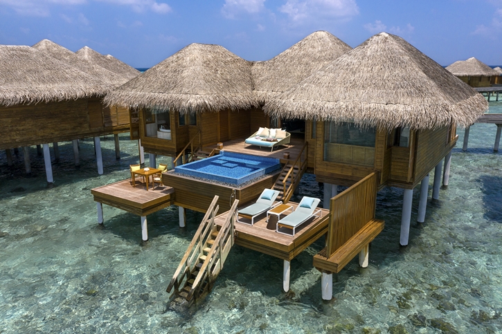 Huvafen Fushi Maldives : Paje มัลดีฟส์