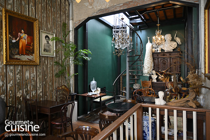 Ha Tien Café Bangkok ละเลียดกาแฟในคาเฟ่วินเทจแอนทีคแห่งท่าเตียน