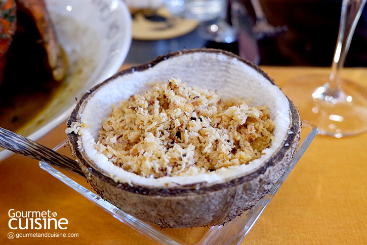 “Crab Biryani” ข้าวหมกปูในตำนานของศรีลังกา เมนูใหม่จากร้าน “Ministry of Crab Bangkok”