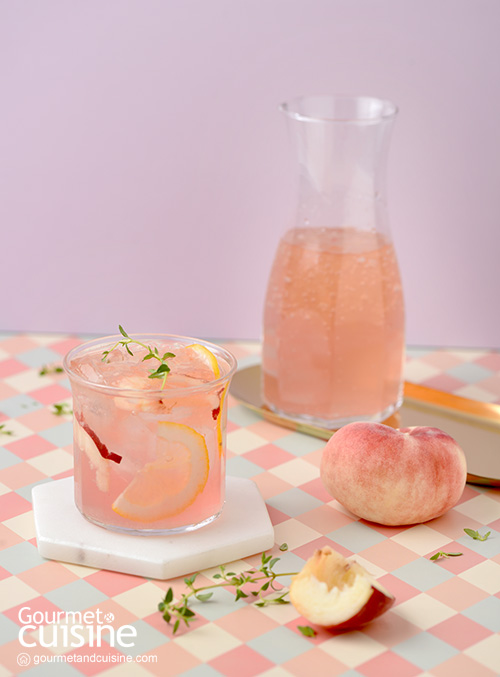 Peach Jelly Ginger Ale