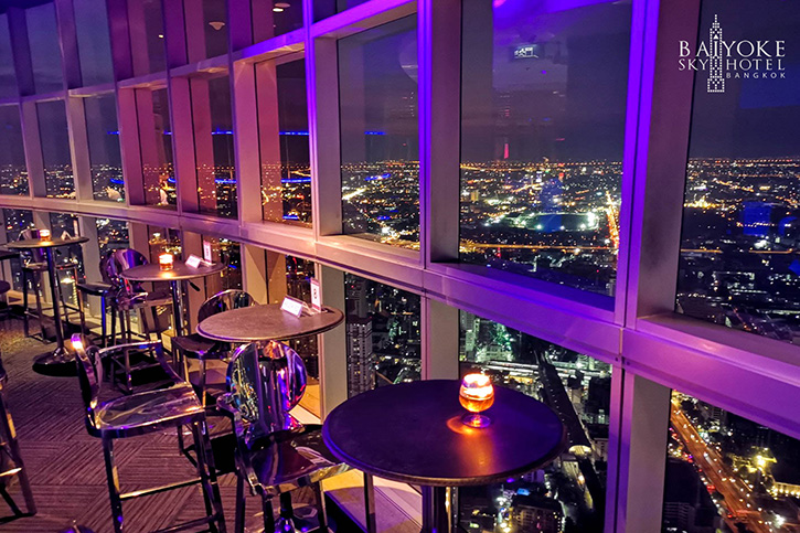 “ROOF TOP BAR” ฟรี! ค่าเข้า Night club ที่สูงที่สุดในประเทศไทย บนชั้น 83 ที่โรงแรมใบหยก สกาย