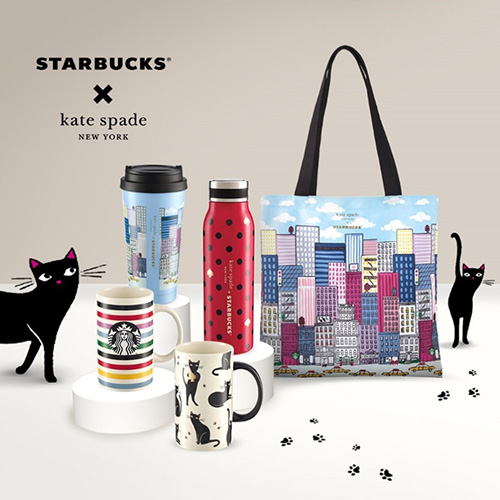 สตาร์บัคส์ เปิดตัวคอลเลคชั่น Starbucks® X kate spade NEW YORK สุดพิเศษ