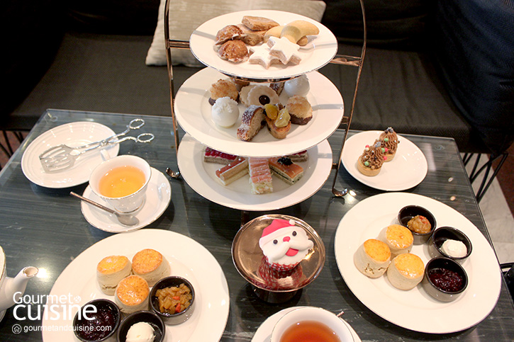 จิบ Christmas Afternoon Tea ฉลองคริสต์มาสแบบเรียบง่าย ที่ Bangkok Marriott Marquis Queen's Park