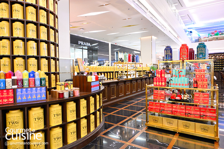 TWG Tea ทีรูมหรูหรา เสิร์ฟชารสนุ่มคู่อาหารฝรั่งเศส