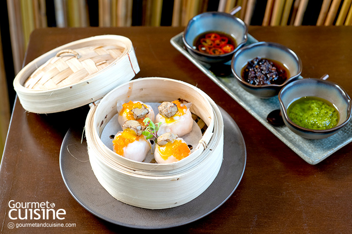 Steamed Rock Lobster Dumpling with Hokkaido Scallop