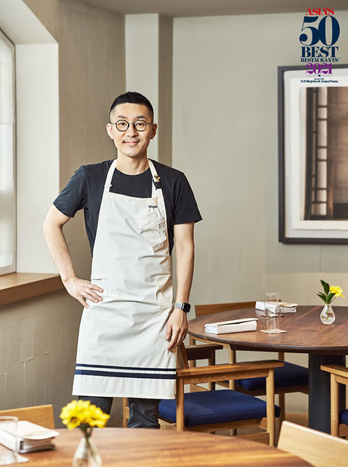 เชฟคังมินกูจากร้าน Mingles ในโซล คว้ารางวัล "Inedit Damm Chefs' Choice Award" 