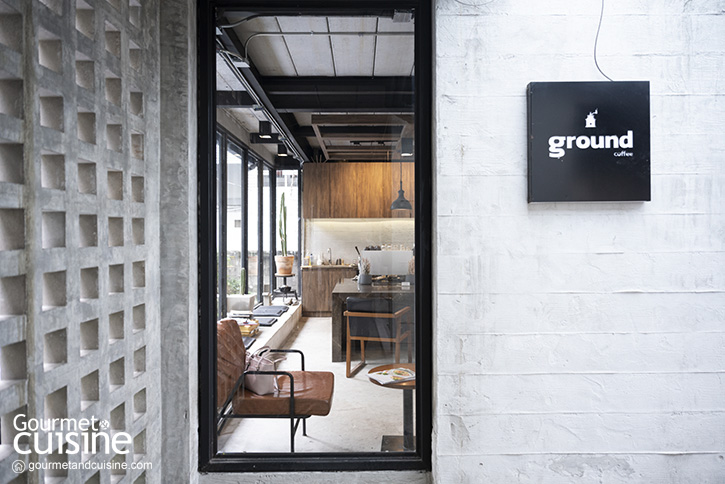 GROUND Coffee ร้านกาแฟคุณภาพดี มีมื้อเช้าเสิร์ฟตลอดวัน