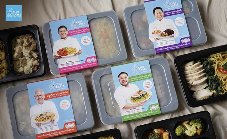 Chef Cares Ready Meal เปิดตัว 4 เมนูสุขภาพ จาก 4 เชฟดังรางวัลระดับโลก   ให้คนไทยเข้าถึงง่ายเพียง 69 บาท 