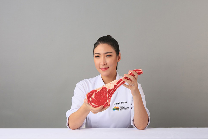 เชฟแพม-พิชญา อุทารธรรม เชฟหญิงชื่อดังแห่ง Top Chef Thailand  ได้รับการแต่งตั้งเป็นแบรนด์แอมบาสเดอร์ TRUE AUSSIE BEEF  คนแรกของเมืองไทย