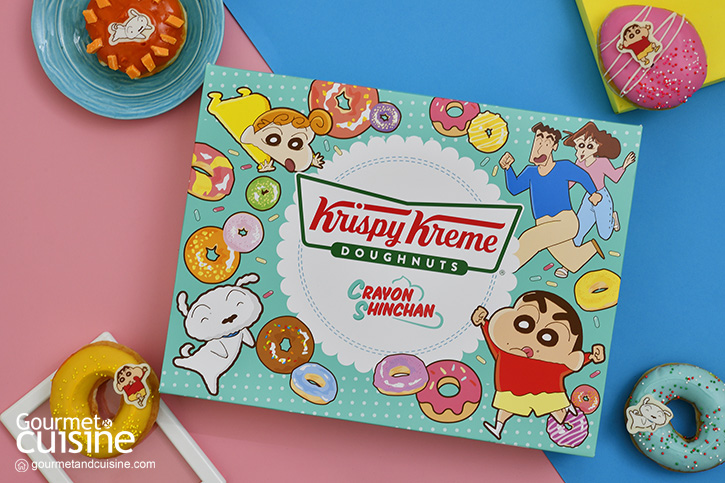 "คริสปี้ ครีม X เครยอน ชินจัง" โดนัทแสนน่ารักน่ากินใหม่จาก “Krispy Kreme”