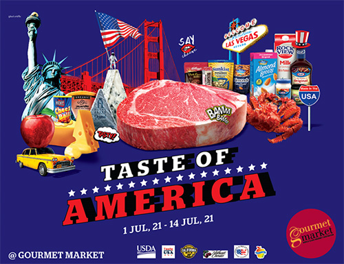 กูร์เมต์ มาร์เก็ต จัดงาน “Taste of America” ยกทัพความอร่อยและวัตถุดิบชั้นเลิศส่งตรงจากอเมริกา