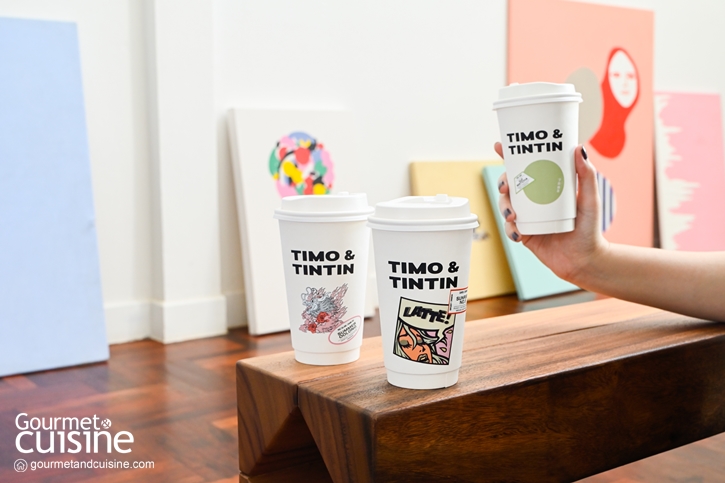 Timo & Tintin คาเฟ่ฮิปในพื้นที่ศิลปะแห่งตลาดน้อย