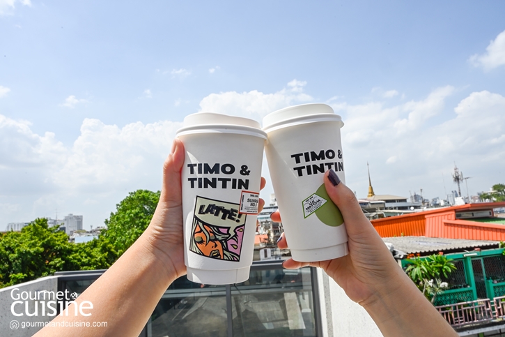 Timo & Tintin คาเฟ่ฮิปในพื้นที่ศิลปะแห่งตลาดน้อย