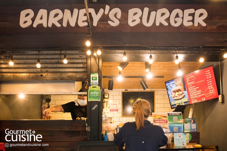 Barney's Burger Joint ร้านเบอร์เกอร์สไตล์อเมริกัน ย่านอารีย์