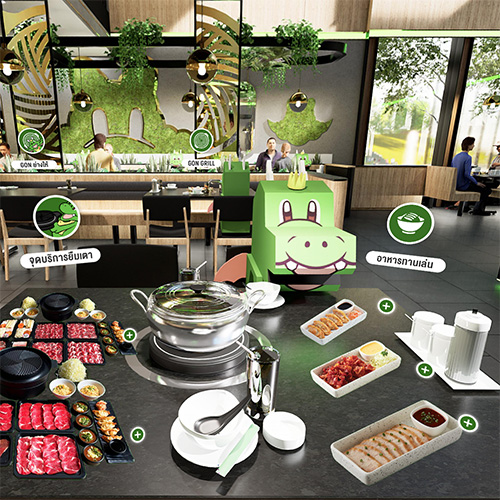 บาร์บีคิว พลาซ่า เปิดสาขาใหม่บน V-Avenue เสิร์ฟอาหารแบบ Virtual Tour