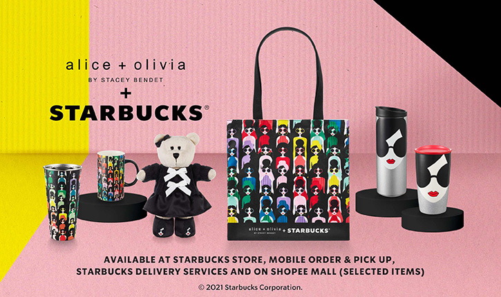 Starbucks® x alice + olivia คอลเลคชั่นสุดชิค พร้อมกลับมาเติมสีสันให้ทุกวันของคุณอีกครั้ง 