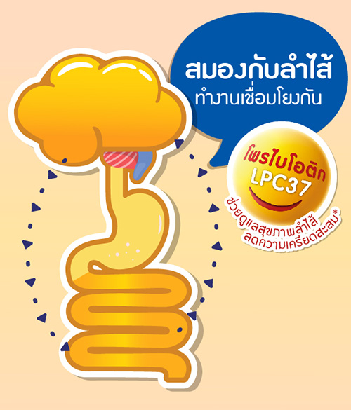 ลดเครียด เพิ่มความสุขและเติมรอยยิ้มด้วย โพรไบโอติก LPC-37 สายพันธุ์ใหม่ล่าสุดจากเยอรมนี 