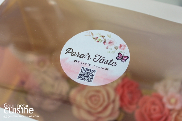 Pora’s Taste ร้านวุ้นดอกไม้โฮมเมดแสนสวย ของคุณแม่ผู้จริงจัง