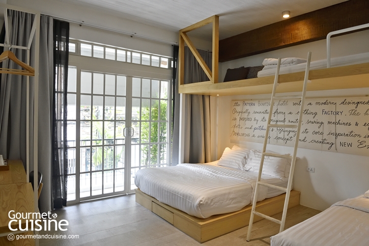 The Pattern Boutique Hotel อดีตโรงงานผ้าที่ถูกชุบชีวิตใหม่ให้เป็นโรงแรมสุดเก๋แห่งคลองสาน