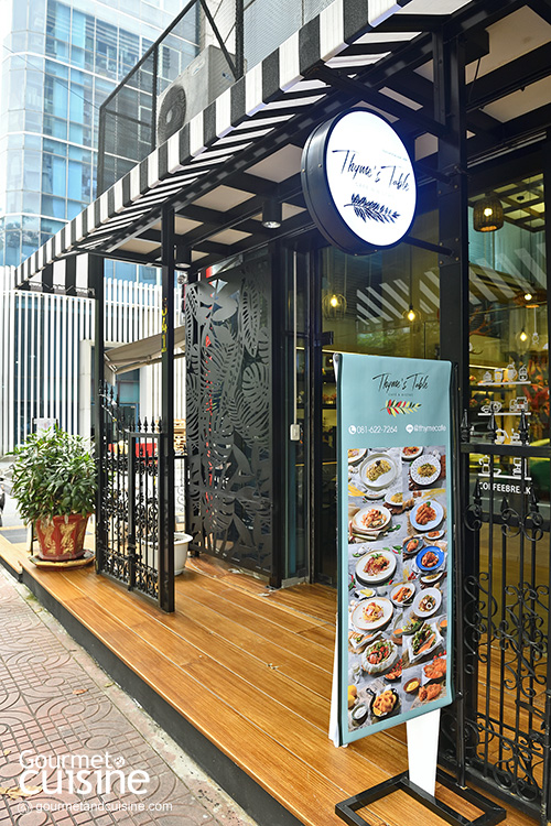 Thyme’s Table Café & Bistro ร้านเปิดใหม่บนถนนบำรุงเมืองที่คนรักพาสต้าไม่ควรพลาด