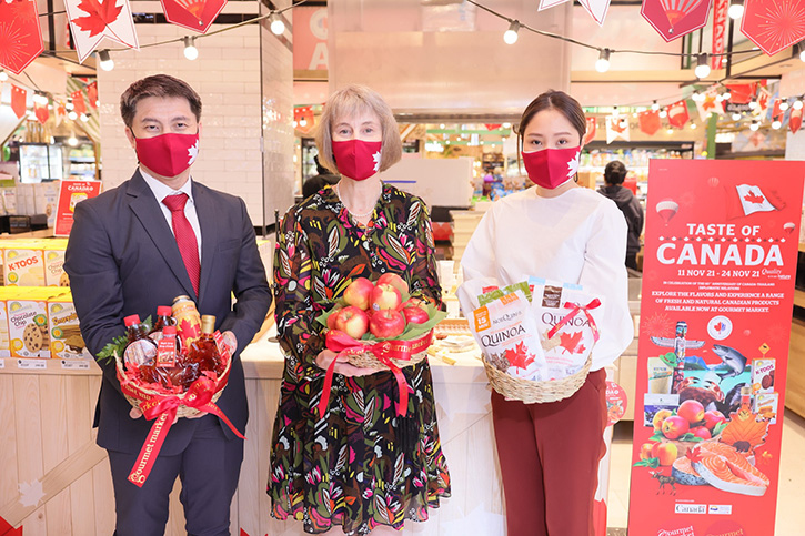 เอกอัครราชทูตแคนาดา ร่วมชมงาน “TASTE OF CANADA”  พร้อมชวนคนไทยสัมผัสความอร่อยส่งตรงจากประเทศแคนาดา